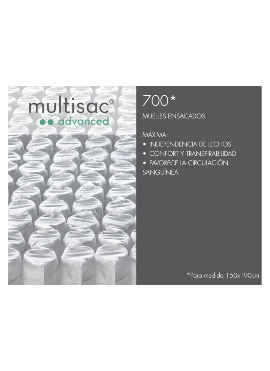 COLCHÓN SONPURA DE MUELLES ENSACADOS...