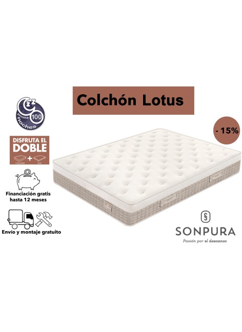 COLCHÓN SONPURA DE MUELLES...