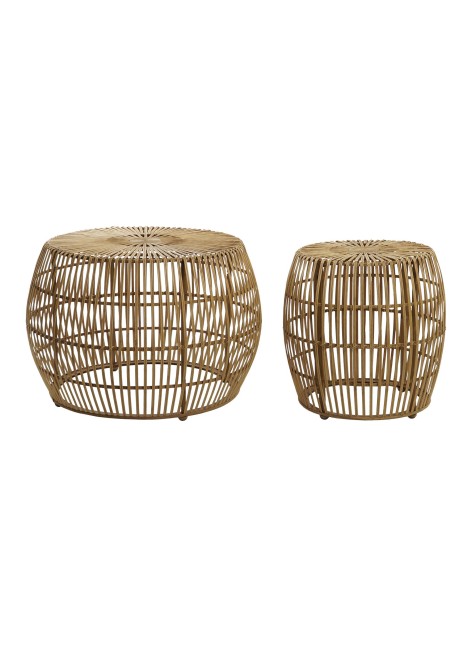 Mesas Canca Set 2 Bambú...