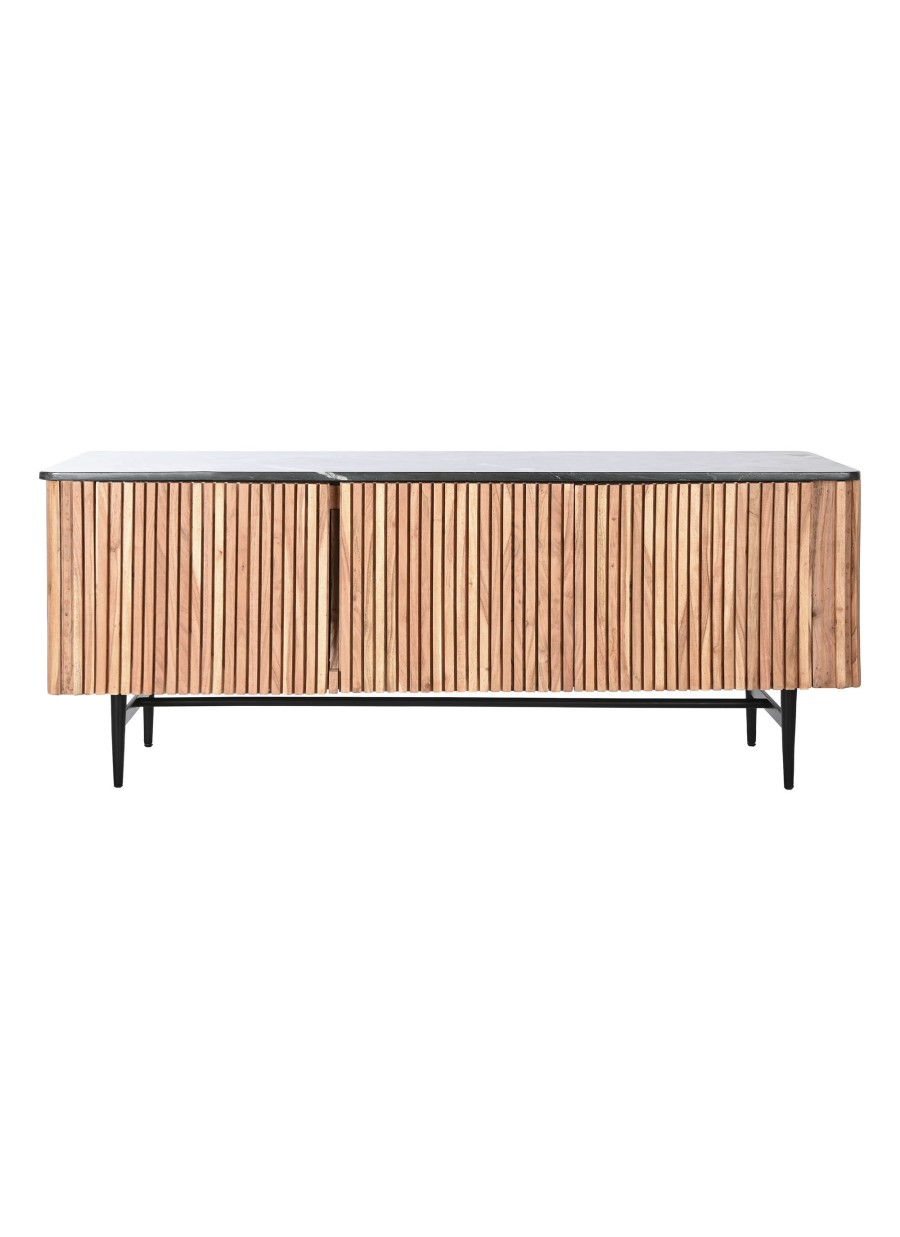 Mueble TV Lenie Acacia y Mármol...