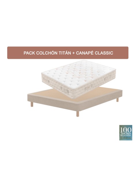 PACK COLCHÓN SONPURA TITÁN...