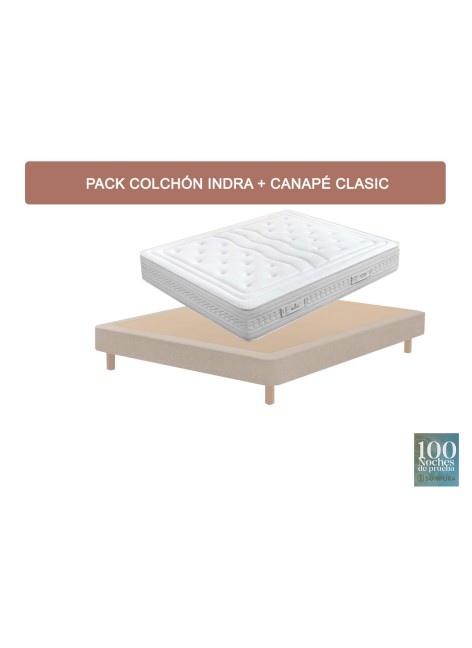 PACK COLCHÓN SONPURA INDRA...