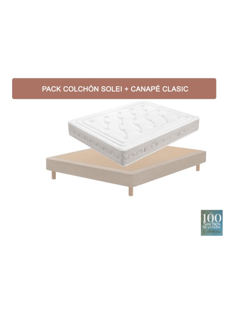 PACK COLCHÓN SONPURA SOLEI...