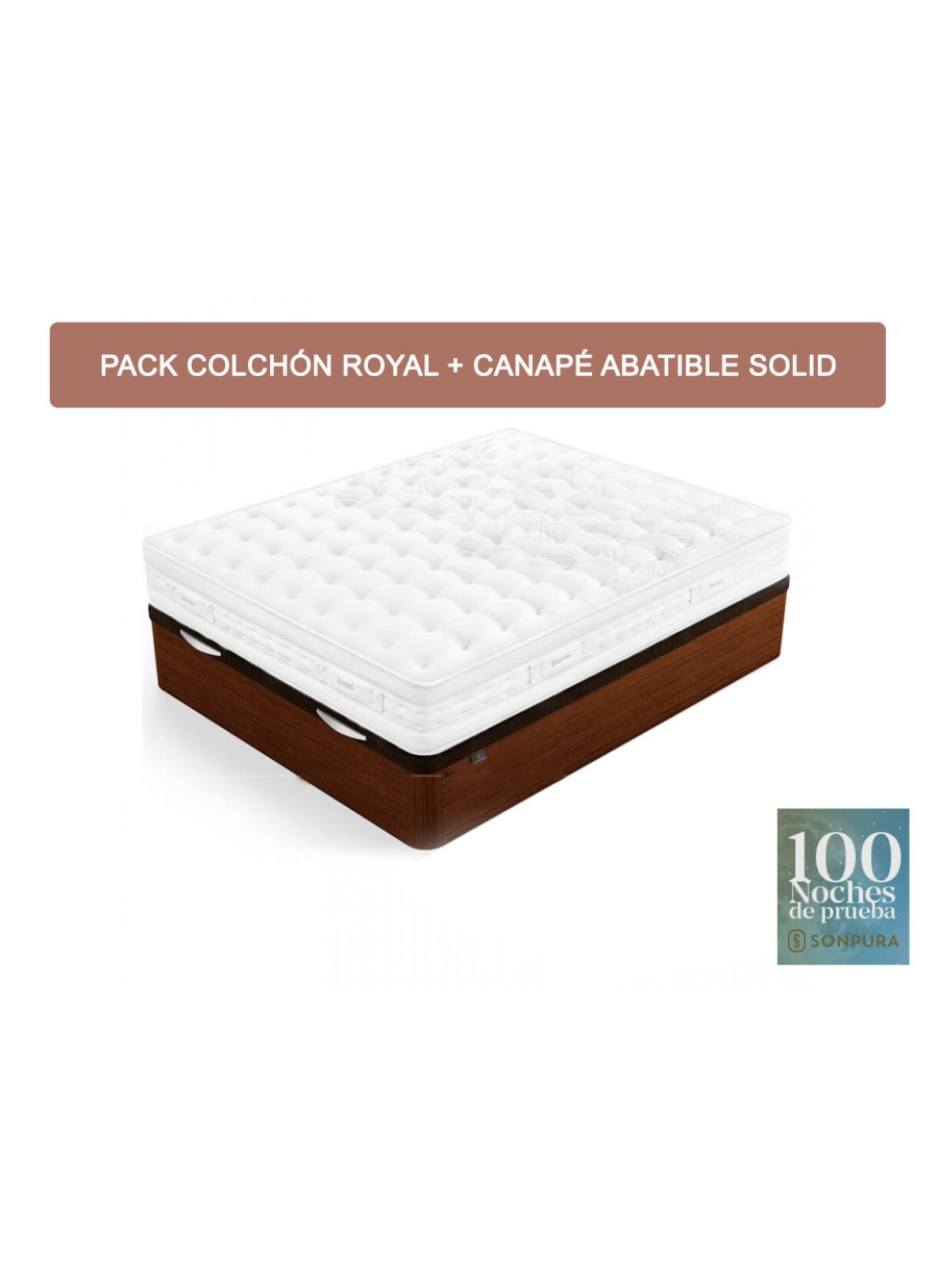 PACK COLCHÓN SONPURA ROYAL CON CANAPE...