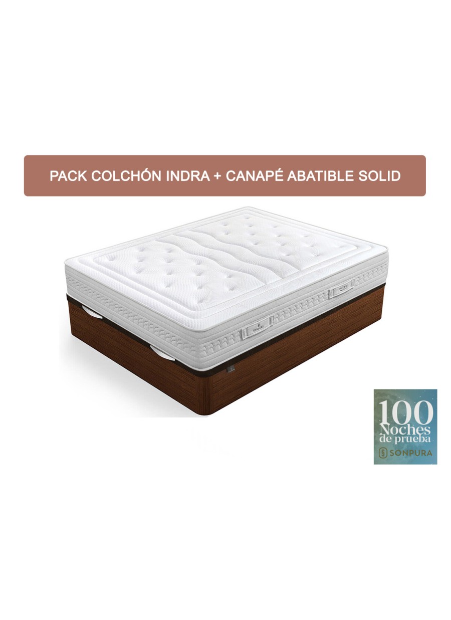 PACK COLCHÓN SONPURA INDRA  CON...