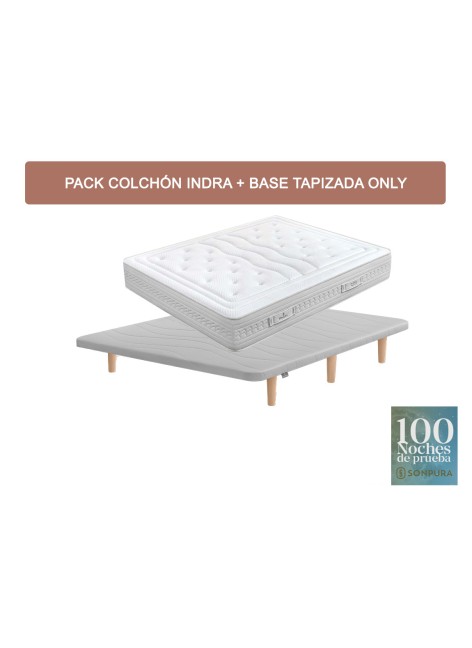 PACK COLCHÓN SONPURA INDRA...