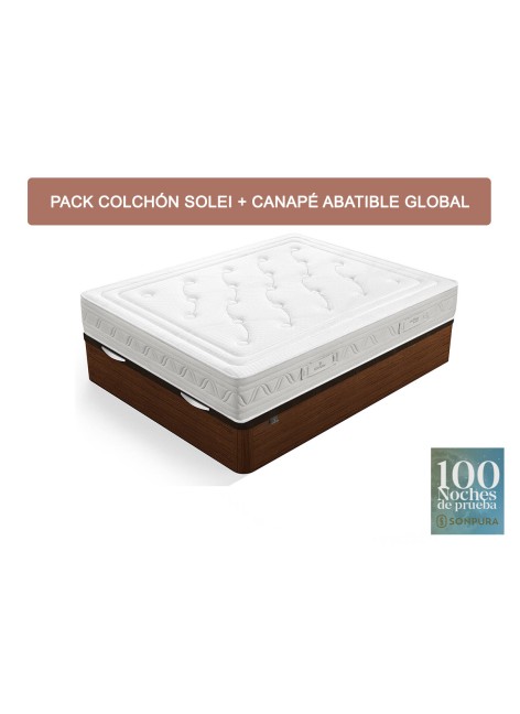 PACK COLCHÓN SONPURA SOLEI...