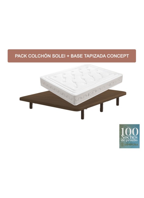PACK COLCHÓN SONPURA SOLEI...
