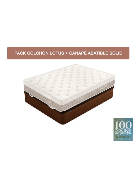 PACK COLCHÓN SONPURA LOTUS...