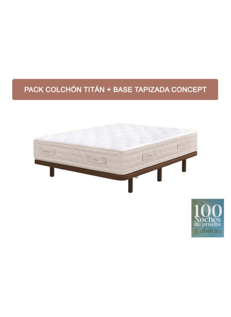 PACK COLCHÓN SONPURA TITÁN...