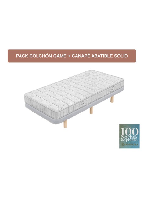 PACK COLCHÓN SONPURA GAME...