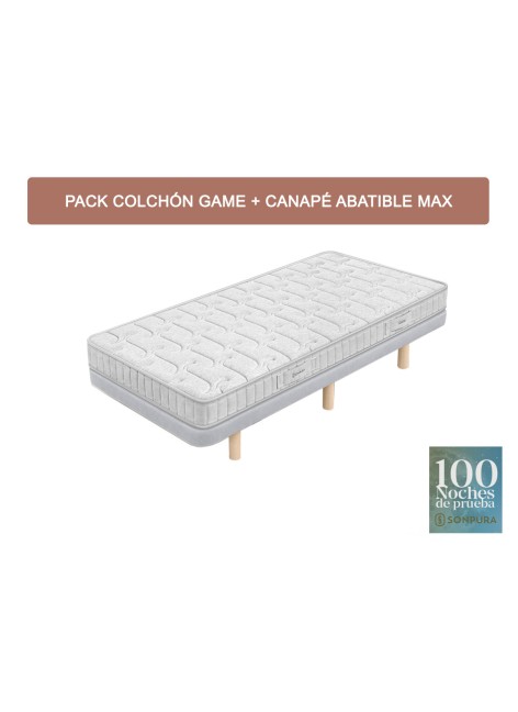 PACK COLCHÓN SONPURA GAME...