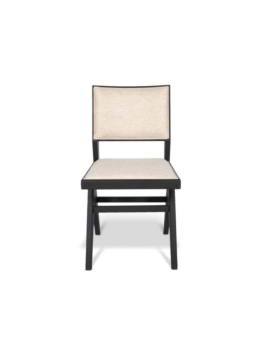 Silla Carpe Negro 44x47x88 cm