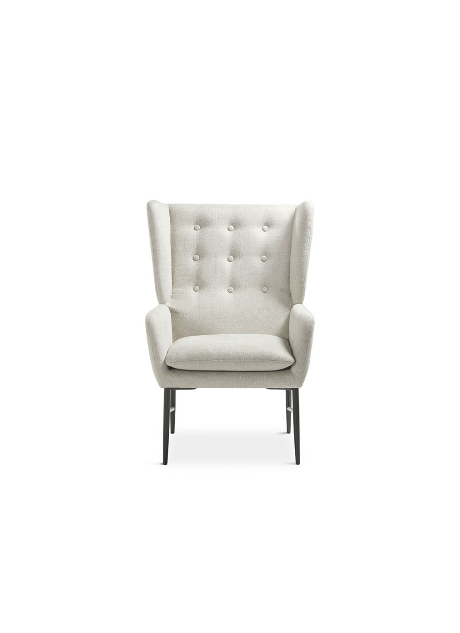 Butaca Noelia beige 67x73x97 cm