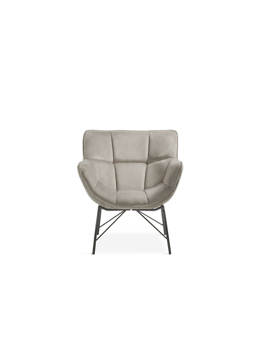 Butaca Córdoba Topo 67x79x77 cm