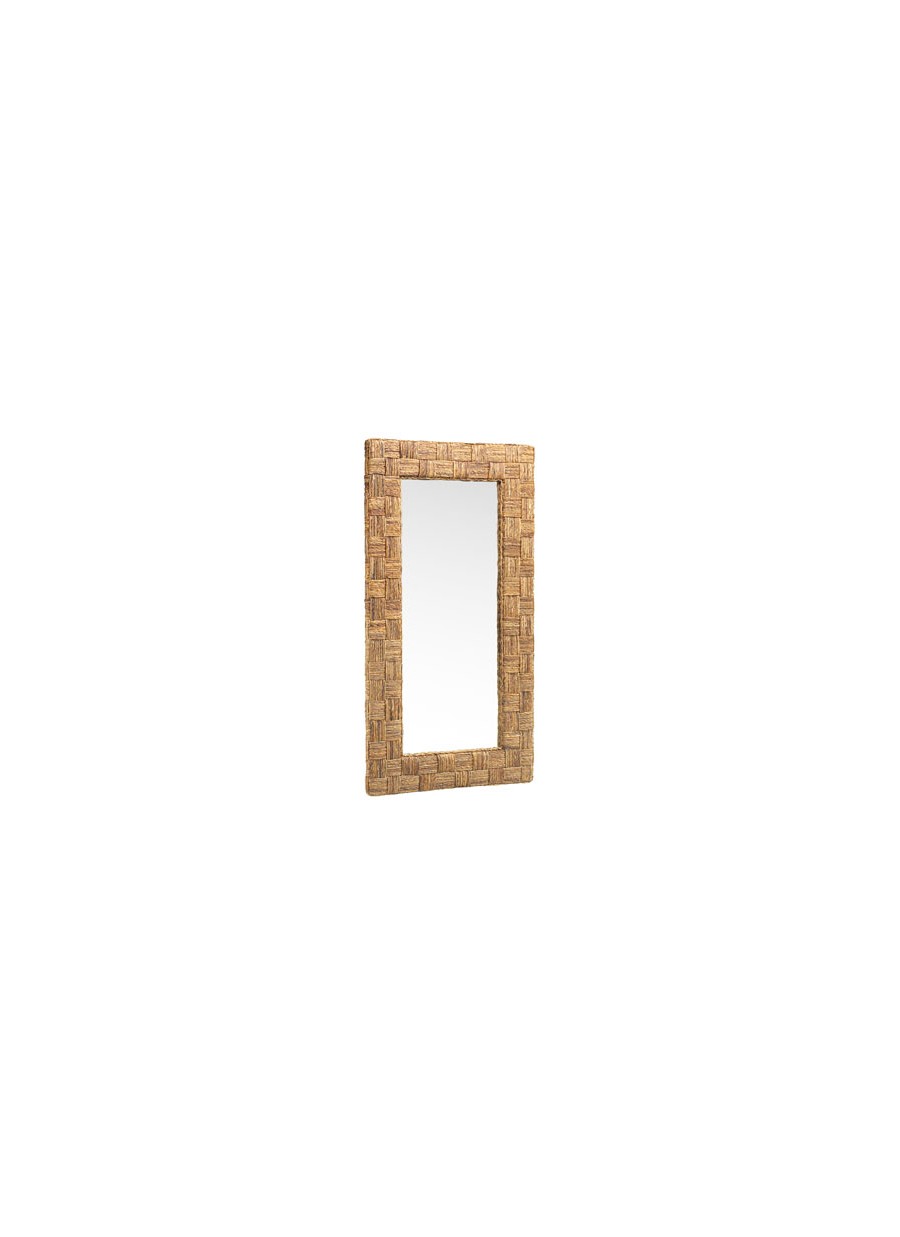 Espejo Rattan cuerda 80x5x150 Ref. 1046/2448015 Moycor