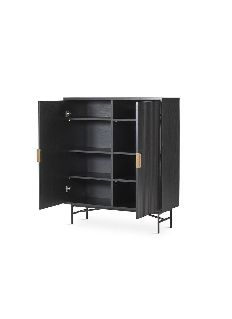 Mueble Rodriguez Madera Negro...