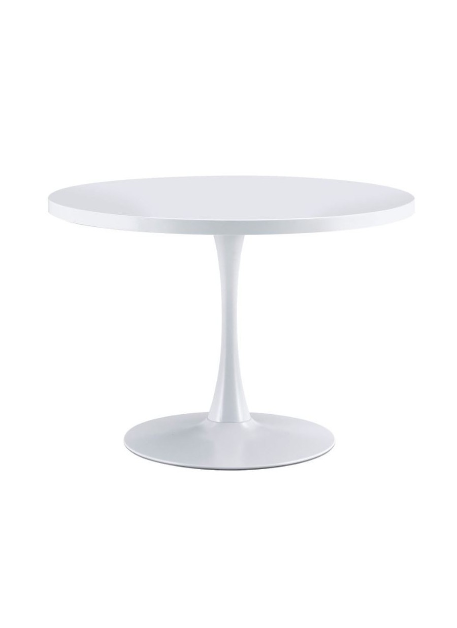 Mesa Teba Madera Redonda Blanca...