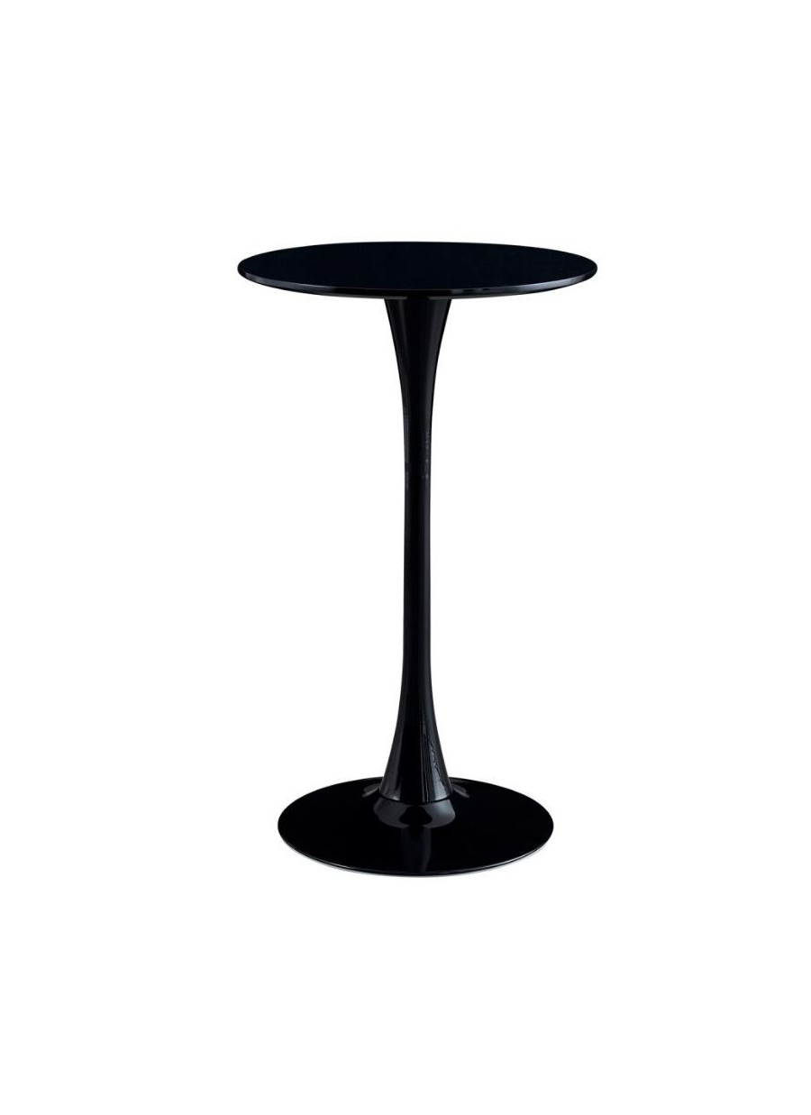 Mesa Gina Bar Negra 60x100