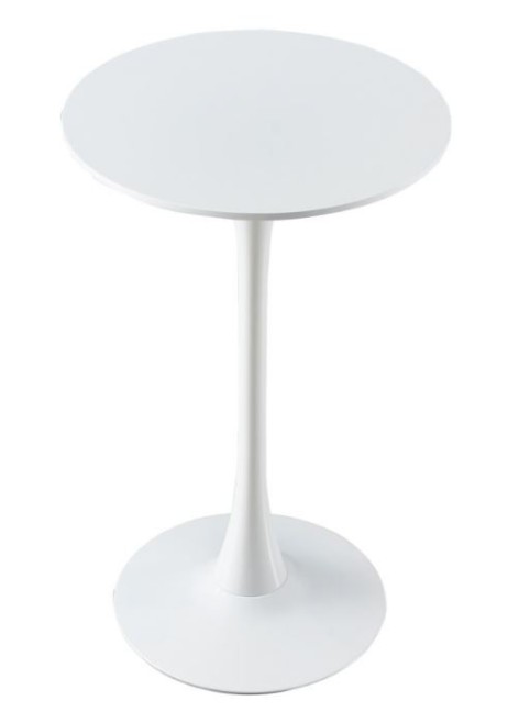 Mesa Gina Bar Blanca 60x100