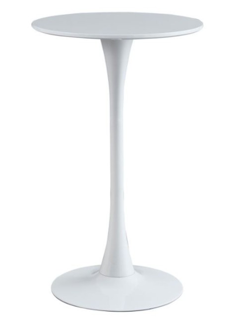 Mesa Gina Bar Blanca 60x100 2