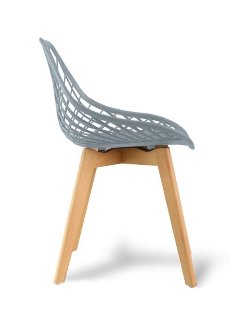 Silla Nilo Gris 82.5x49x56  2