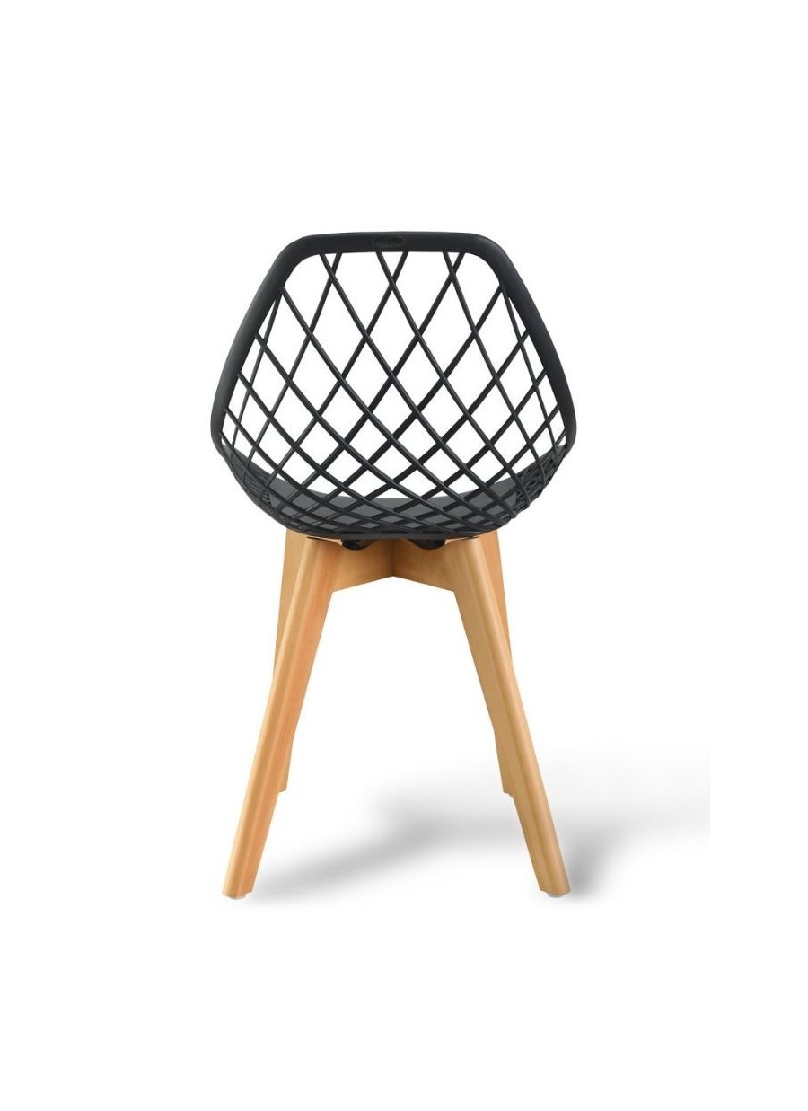 Silla Nilo Negro 82.5x49x56 