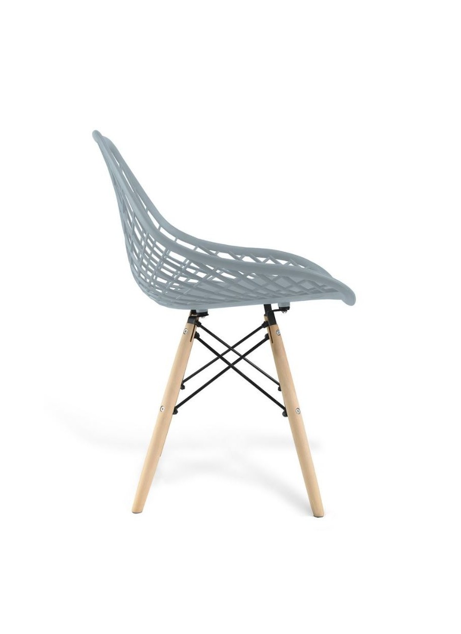 Silla Tower Nilo Gris 79x49x56 