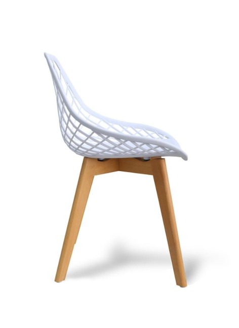 Silla Nilo Blanco 82.5x49x56  2