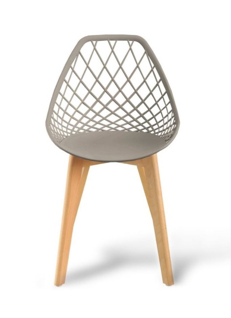 Silla Nilo Taupe 82.5x49x56 