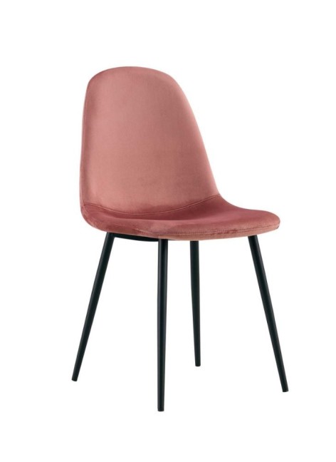 Silla Terciopelo Rosa...