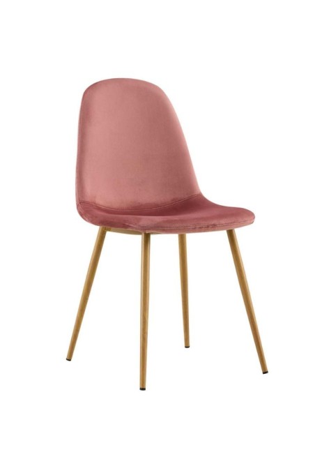 Silla Terciopelo Rosa...