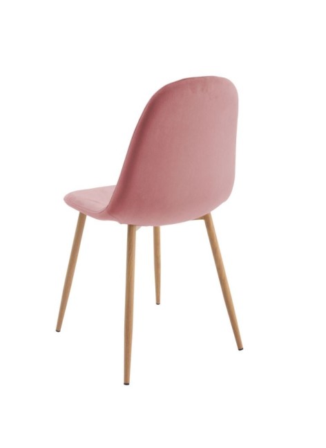 Silla Terciopelo Rosa... 2