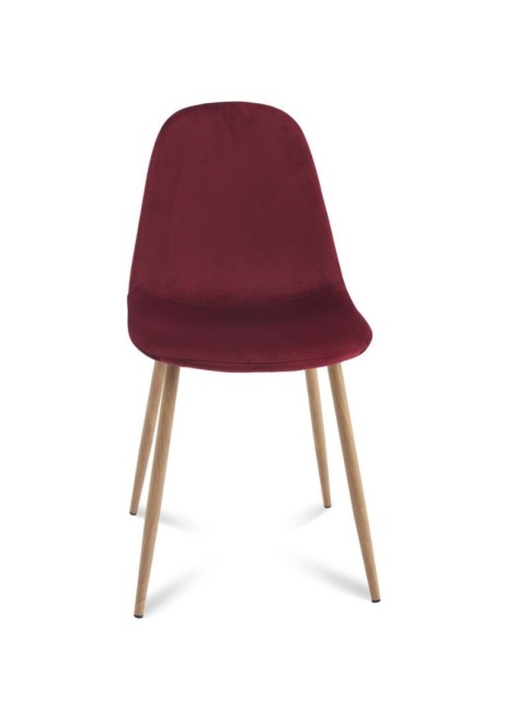 Silla Terciopelo Granate... 2