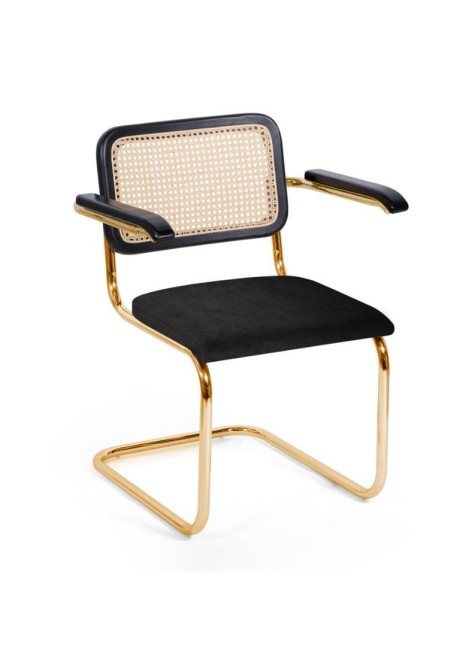 Sillón Marcelo Negro 46x46x82 