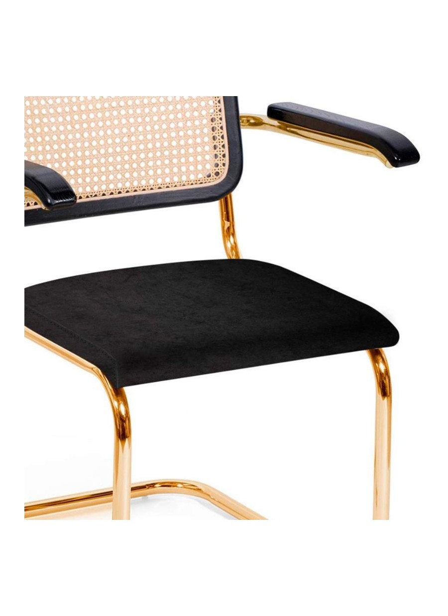 Sillón Marcelo Negro 46x46x82 