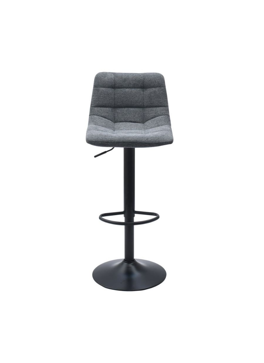 Taburete Capri Textil Antracita Gris...