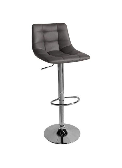 Taburete Capri Gris 43x46x108