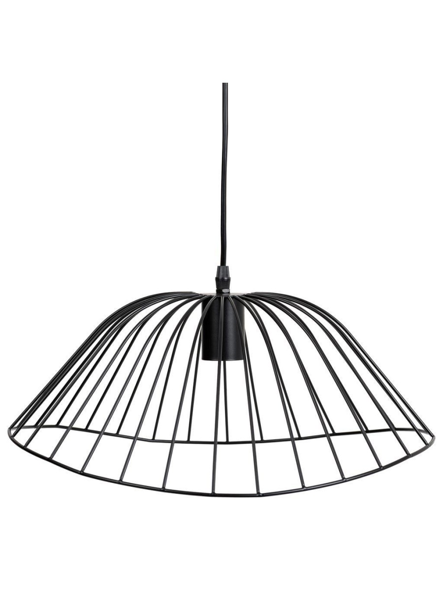 Lampara De Techo Metal Vini Negro...