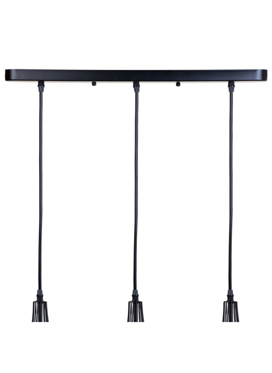 Lámpara De Techo Eira Metal Negro...