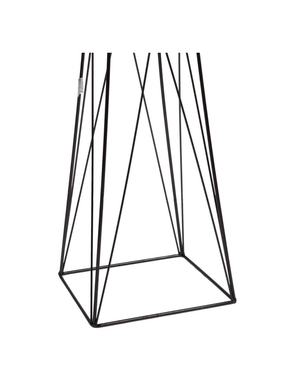 Lámpara De Pie Star Metal Negro...