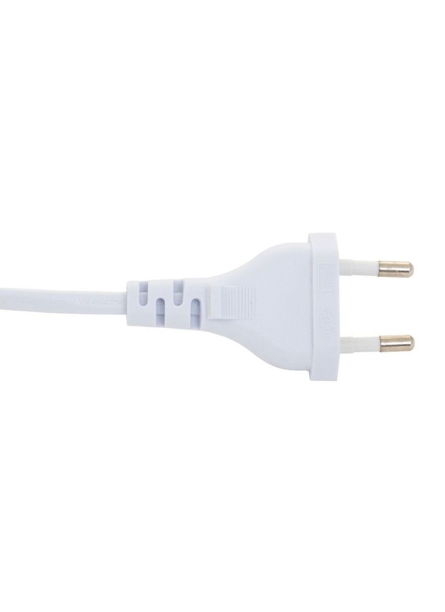 Lámpara De Mesa Poliresina Blanco...