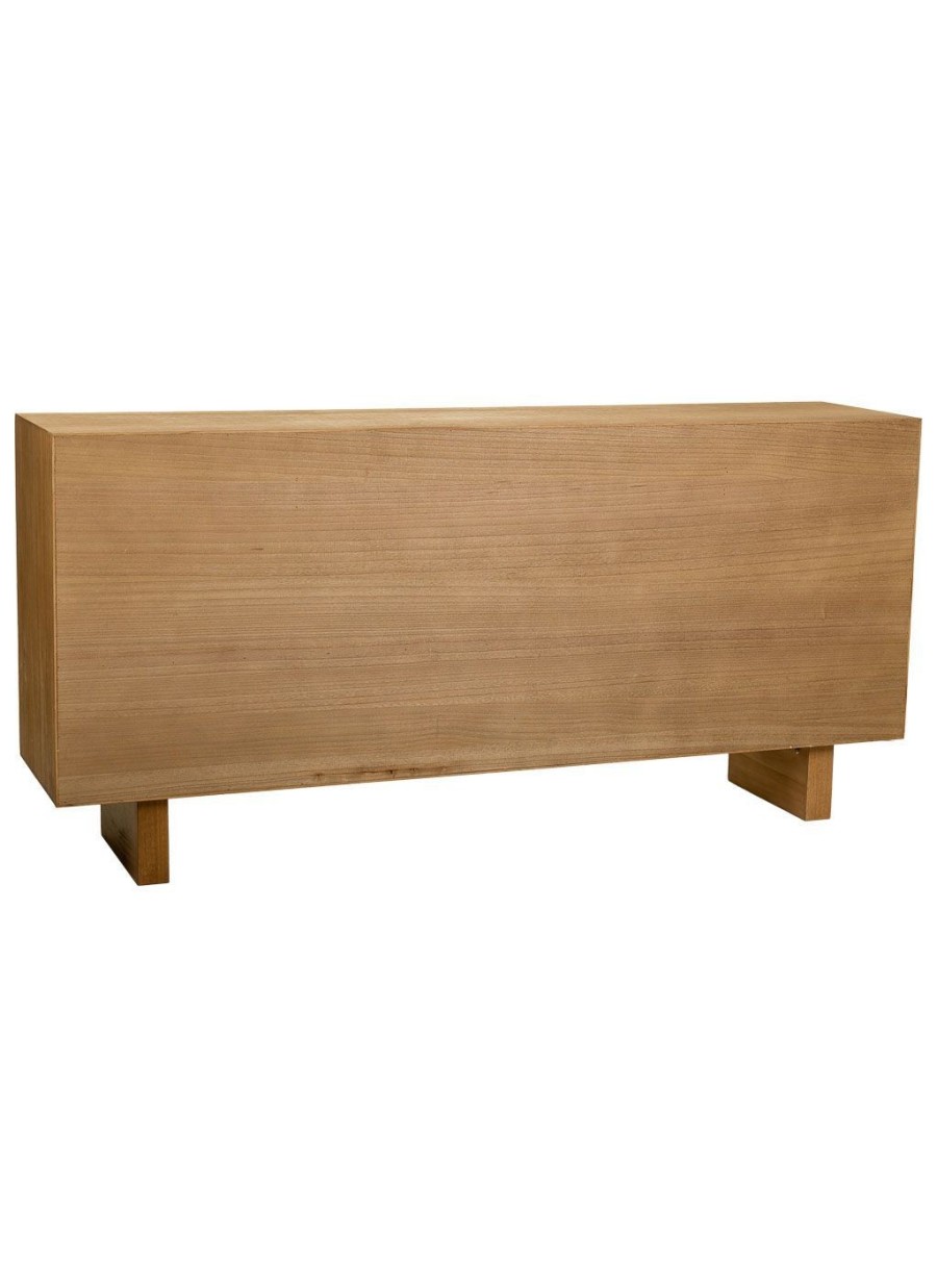 Aparador Madera Y Cuerda 4 Puertas...