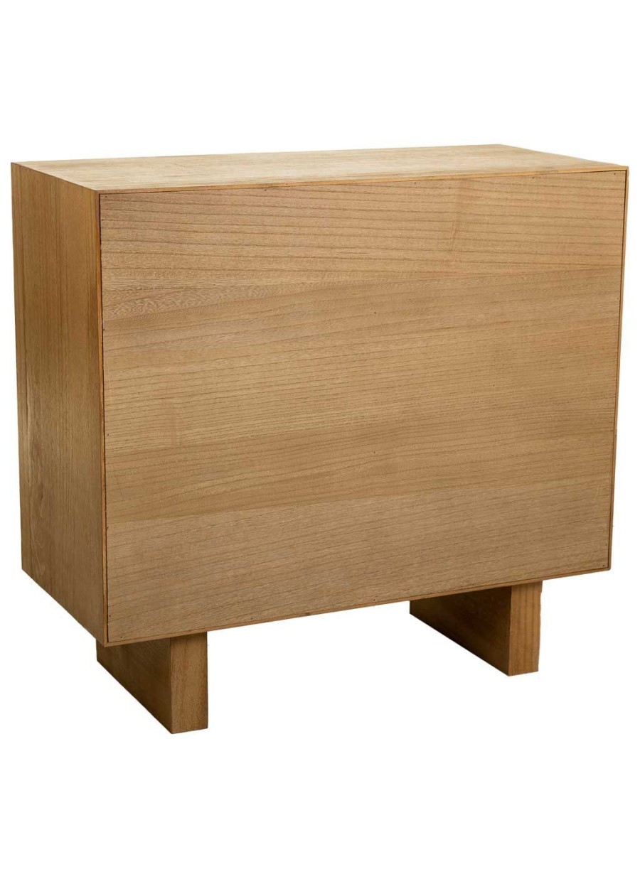 Cómoda Madera Y Cuerda 6 Cajones...