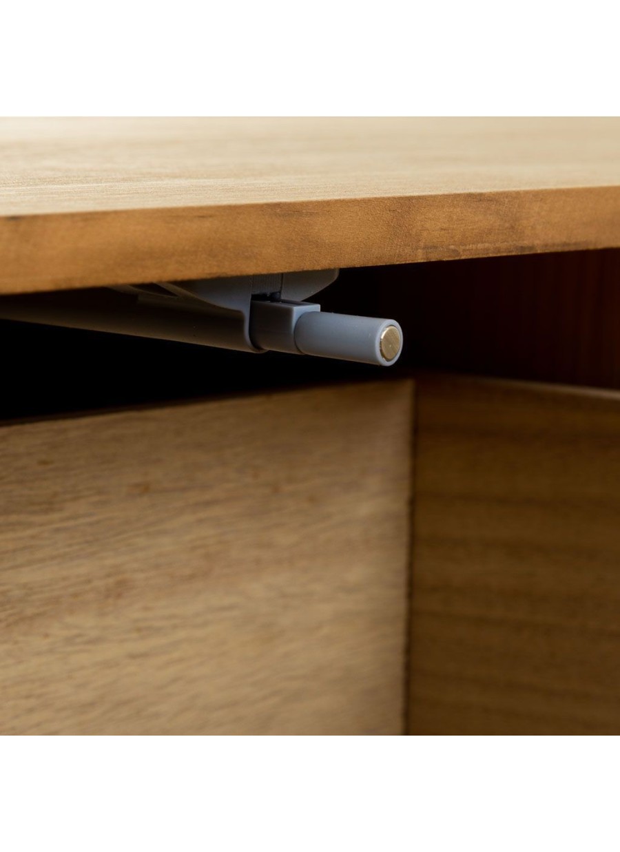 Cómoda Madera Y Cuerda 6 Cajones...