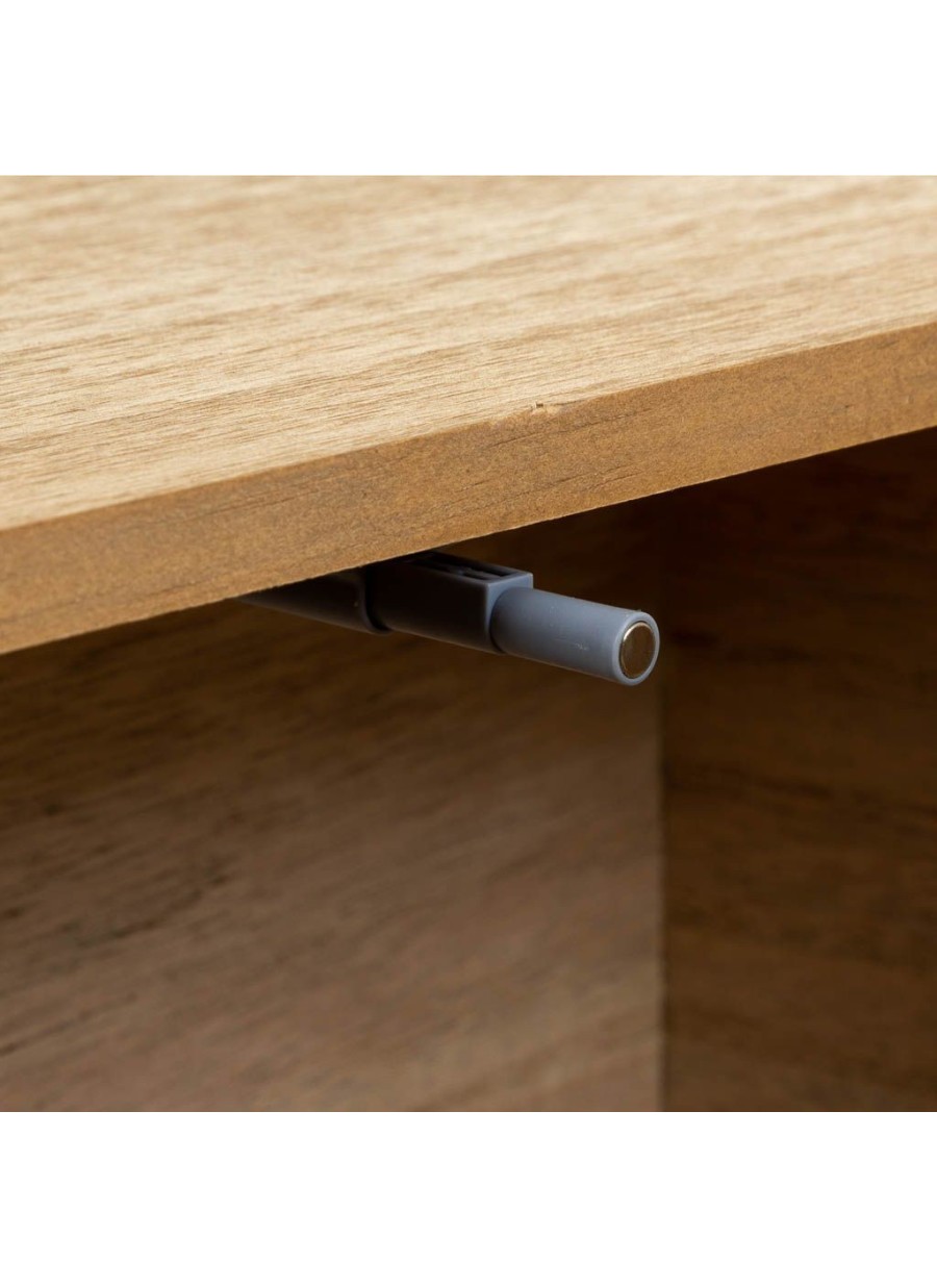 Mesita De Noche De Madera Y Cuerda...