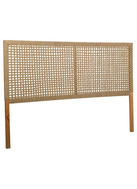 Cabecero De Madera Y Cuerda...