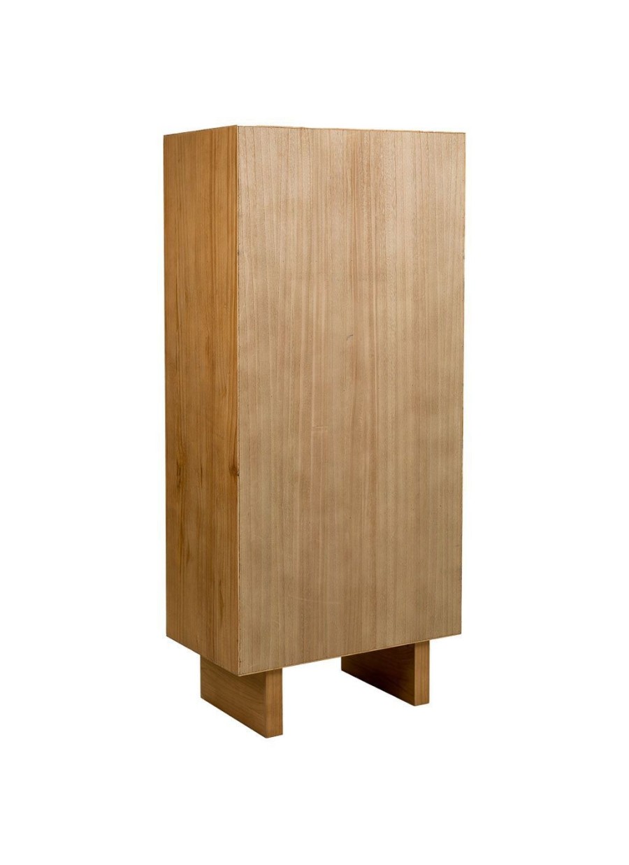 Armario De Madera Y Cuerda Trenzada...