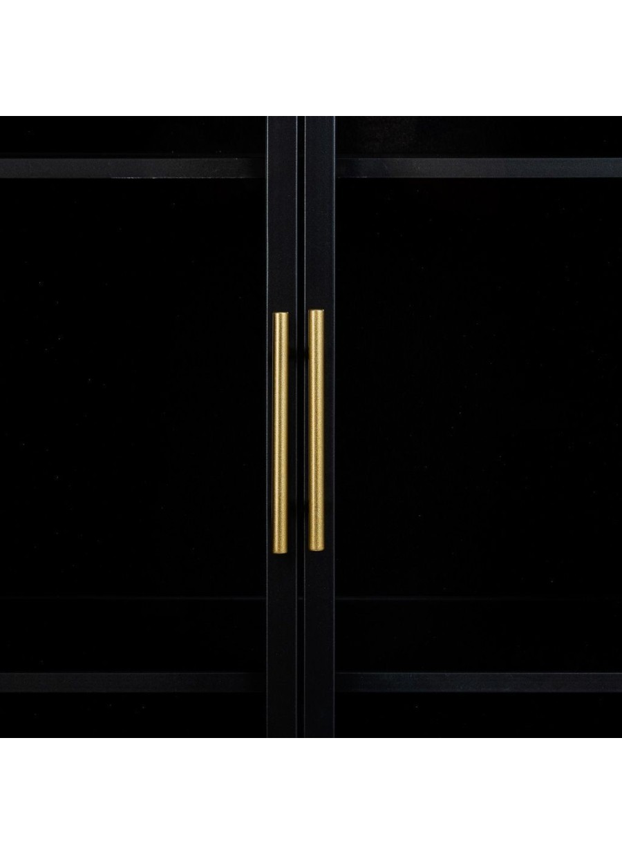 Armario De Madera Y Metal Marrón...