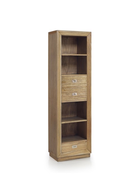 Libreria Merapi 3 cajones 4 huecos 55x40x190 Ref. 1046/303041